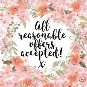 I’m open to offers 😊